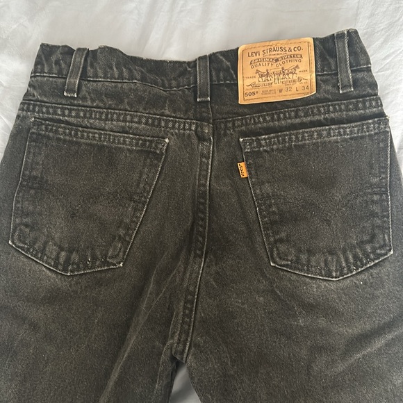 Rare orange tab Levi’s 505 straight leg - Picture 3 of 4